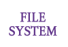 파일시스템(21가지)지원