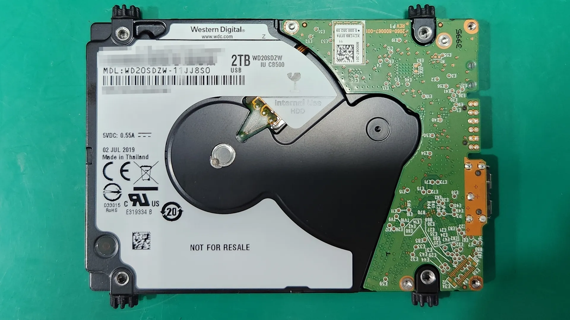 Mypassport 2TB 데이터 복구